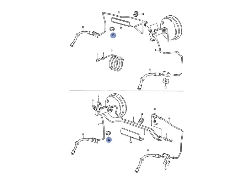 Buy Vento Genuine VW Brake Line Grommet on 2040motos
