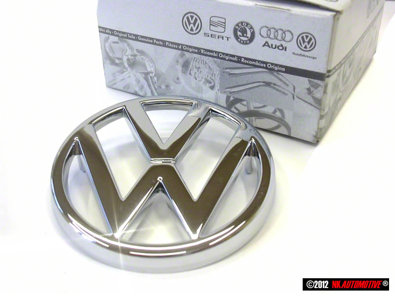 GOLF CABRIOLET MK1 Genuine VW Front Grill Badge Emblem Chrome Nos £22.